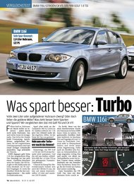 Auto Bild: Was spart besser: Turbo oder Hubraum? (Ausgabe: 30)
