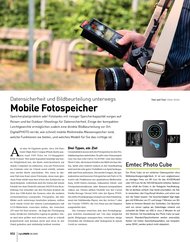 DigitalPHOTO: Mobile Fotospeicher (Ausgabe: 9)