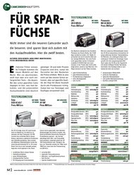 VIDEOAKTIV: Für Sparfüchse (Ausgabe: Sonderheft Camcorder Kaufberater 2/2009)