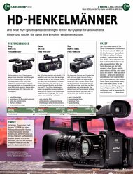 VIDEOAKTIV: HD-Henkelmänner (Ausgabe: Sonderheft Camcorder Kaufberater 2/2009)
