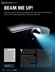 VIDEOAKTIV: Beam me up! (Ausgabe: Sonderheft Camcorder Kaufberater 2/2009)