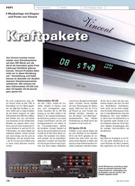 HiFi Test: Kraftpakete (Ausgabe: 5)