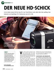 VIDEOAKTIV: Der neue HD-Schick (Ausgabe: 6)