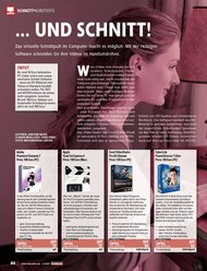 VIDEOAKTIV: ... und Schnitt! (Ausgabe: Sonderheft Camcorder Kaufberater 1/2009)