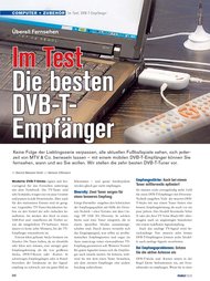 PC-WELT: Die besten DVB-T-Empfänger (Ausgabe: 9)