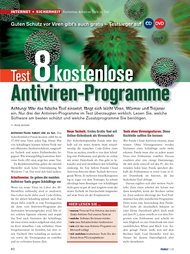 PC-WELT: 8 kostenlose Antiviren-Programme (Ausgabe: 11)