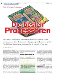 PC-WELT: Die besten Prozessoren (Ausgabe: 2)