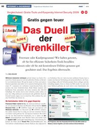 PC-WELT: Das Duell der Virenkiller (Ausgabe: 9)