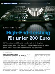 PC-WELT: High-End-Leistung für unter 200 Euro (Ausgabe: 10)