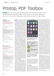 Macwelt: Pitstop, PDF Toolbox (Ausgabe: 2)
