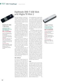 Macwelt: Digittrade DVB-T USB Stick und Miglia TV Mini 2 (Ausgabe: 3)