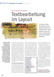 Macwelt: Textbearbeitung im Layout (Ausgabe: 4)
