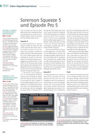Macwelt: Sorenson Squeeze 5 und Episode Pro 5 (Ausgabe: 8)