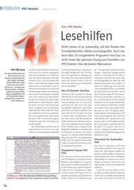Macwelt: Lesehilfen (Ausgabe: 2)