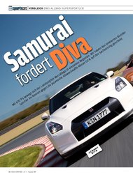 Auto Bild sportscars: Samurai fordert Diva (Ausgabe: 11)