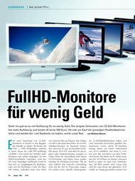 PCgo: FullHD-Monitore für wenig Geld (Ausgabe: 3)