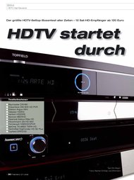 Heimkino: „HDTV startet durch“ - Referenzklasse (Ausgabe: 12/2009-1/2010)