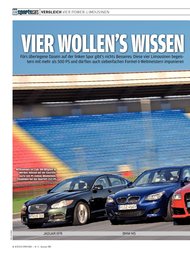 Auto Bild sportscars: Vier wollen's wissen (Ausgabe: 12)