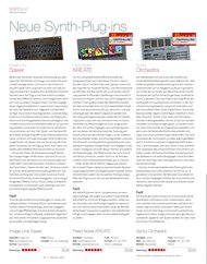 Beat: Neue Synth-Plug-ins (Ausgabe: 1)