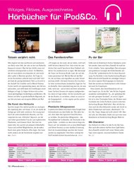 iPhone & more: Hörbücher für iPod&Co. (Ausgabe: 1)