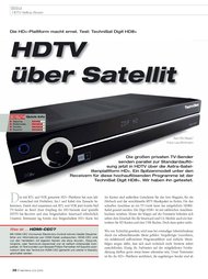 Heimkino: HDTV über Satellit (Ausgabe: 2-3/2010)
