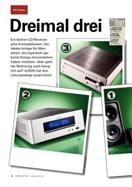 AUDIO/stereoplay: Dreimal drei (Ausgabe: 3)