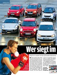 Auto Bild: „Wer siegt im Länderkampf?“ - Nissan/VW (Ausgabe: 4)