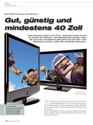 Heimkino: Gut, günstig und mindestens 40 Zoll (Ausgabe: 3-4/2010)