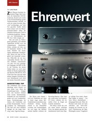 AUDIO/stereoplay: Ehrenwert (Ausgabe: 12)