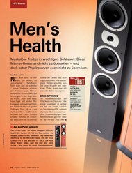 AUDIO/stereoplay: Men's Health (Ausgabe: 1)