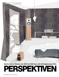 AUDIO/stereoplay: „Perspektiven“ - Standlautsprecher (Ausgabe: 2)