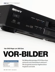 AUDIO/stereoplay: Vor-Bilder (Ausgabe: 10)