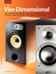 AUDIO/stereoplay: Vier-Dimensional (Ausgabe: 8)