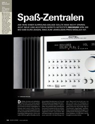 AUDIO/stereoplay: Spaß-Zentralen (Ausgabe: 6)