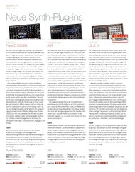Beat: Neue Synth-Plug-ins (Ausgabe: 4)