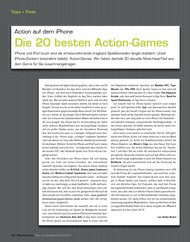 iPhone & more: Die 20 besten Action-Games (Ausgabe: 2)