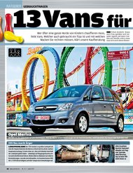 Auto Bild: 13 Vans für Kind und Kegel (Ausgabe: 13)