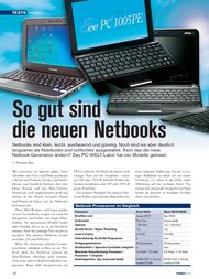 PC-WELT: So gut sind die neuen Netbooks (Ausgabe: 4)