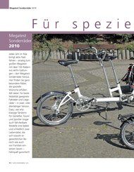 Radfahren: Für spezielle Wünsche (Ausgabe: 5)