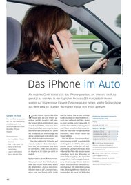 iPhoneWelt: Das iPhone im Auto (Ausgabe: 6)
