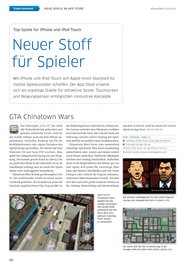 iPhoneWelt: Neuer Stoff für Spieler (Ausgabe: 3)