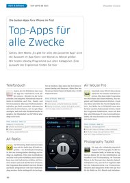iPhoneWelt: Top-Apps für alle Zwecke (Ausgabe: 3)