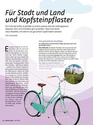 healthy living: Für Stadt und Land und Kopfsteinpflaster (Ausgabe: 5)