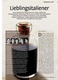 healthy living: Lieblingsitaliener (Ausgabe: 1-2/2010)