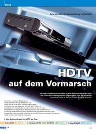 Sat Empfang: HDTV auf dem Vormarsch (Ausgabe: 2)