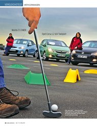 Auto Bild: Wer spielt am besten Mini-Golf? (Ausgabe: 21)