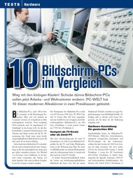 PC-WELT: 10 Bildschirm-PCs im Vergleich (Ausgabe: 6)