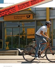 Radfahren: Auf dem Postweg (Ausgabe: 7-8/2010)