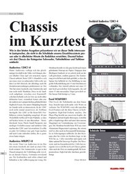 Klang + Ton: Chassis im Kurztest (Ausgabe: 3)