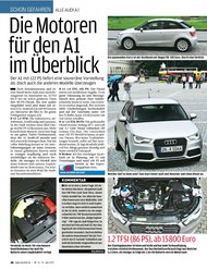 Auto Bild: Die Motoren für den A1 im Überblick (Ausgabe: 24)